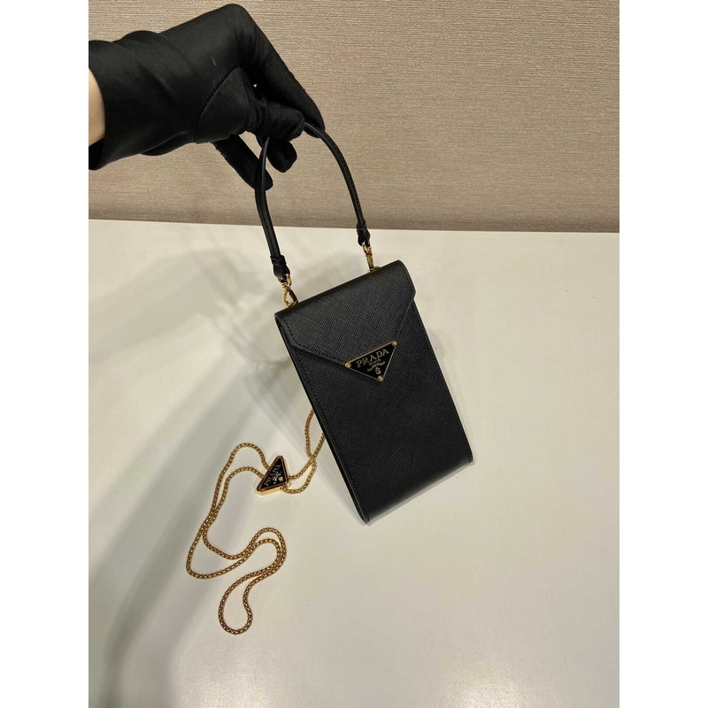Pra*a mini tootie bag black