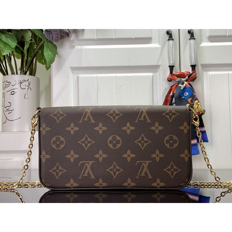 l**is V*t*n félicie pochette dragon fruit pink