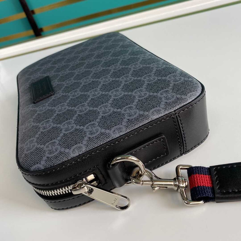g*u*i gg S*p*e clutch grey
