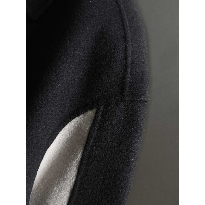 Pra*a button-up jacket black and white