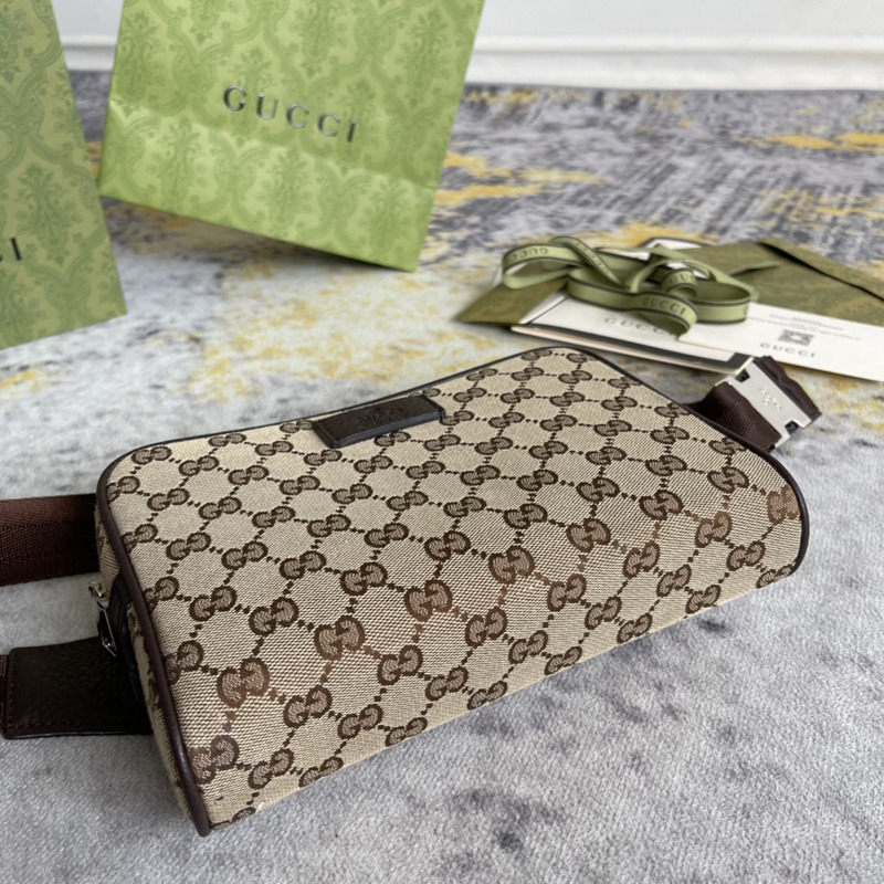 g*u*i belt bag gg S*p*e small beige/black