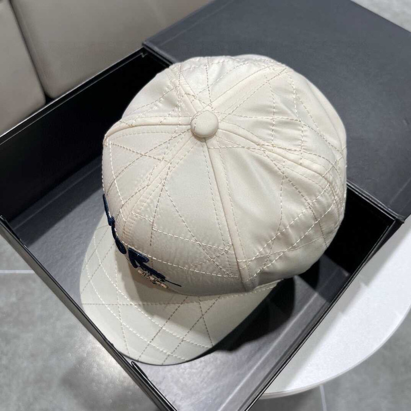 D*or logo baseball cap white