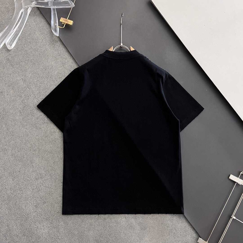 g*u*i Pra*a cotton print t-shirt black