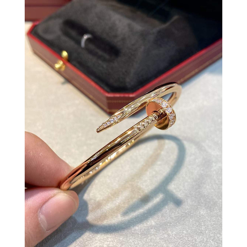 cartier juste un clou bracelet with Di*m*nds gold