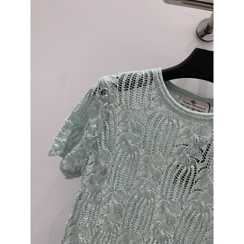 u1u1enne westwood knit top green