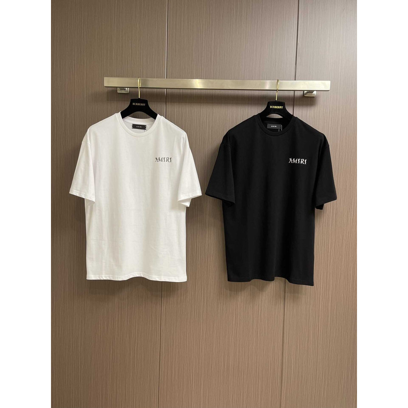 Amiri Cotton T-Shirt Black