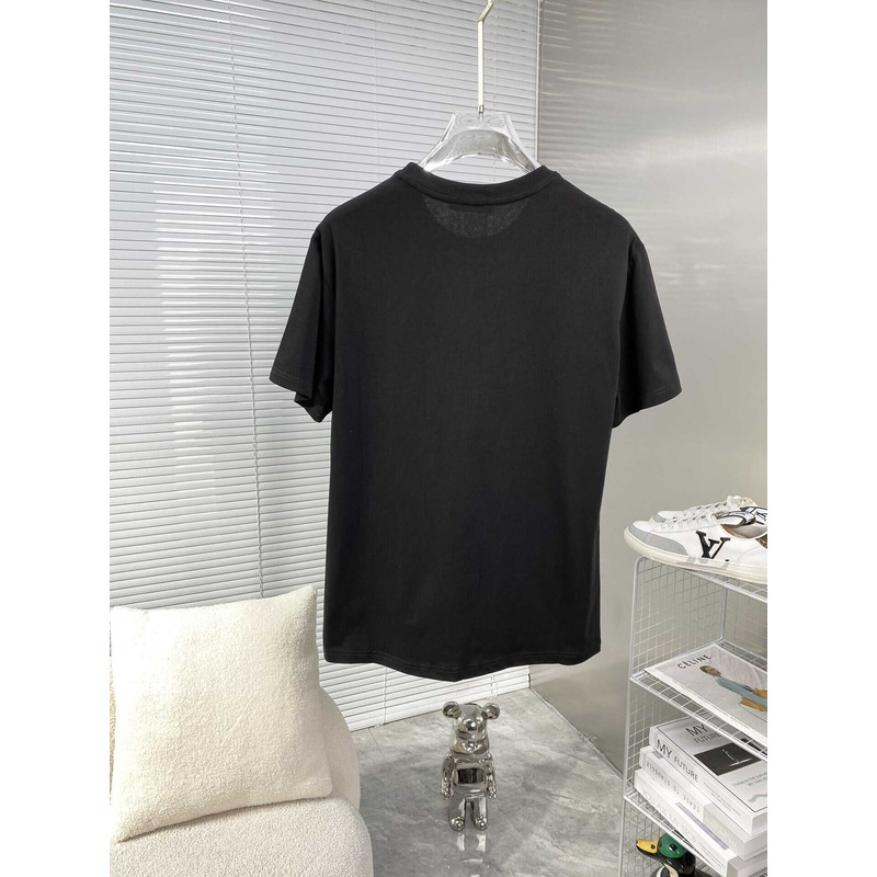 Ch*0me heart cotton t-shirt black