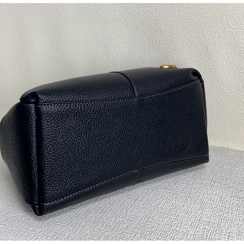 Coach Lana Polished Pebble Leather Shoulder Bag