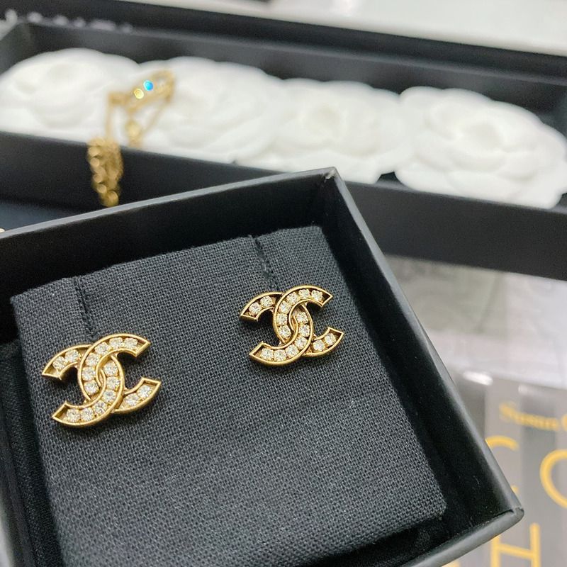 Ch*el earrings