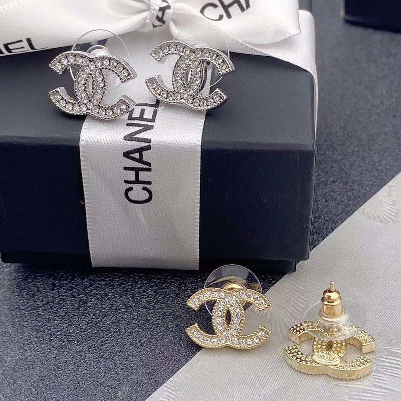 Ch*el earrings