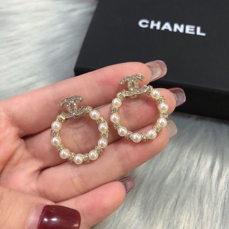 Ch*el earrings
