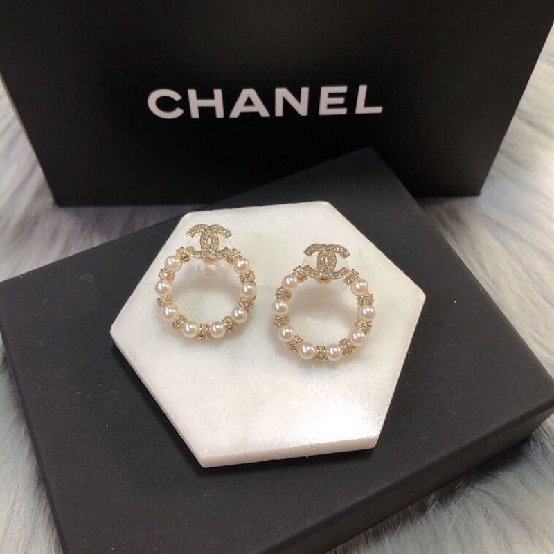 Ch*el earrings