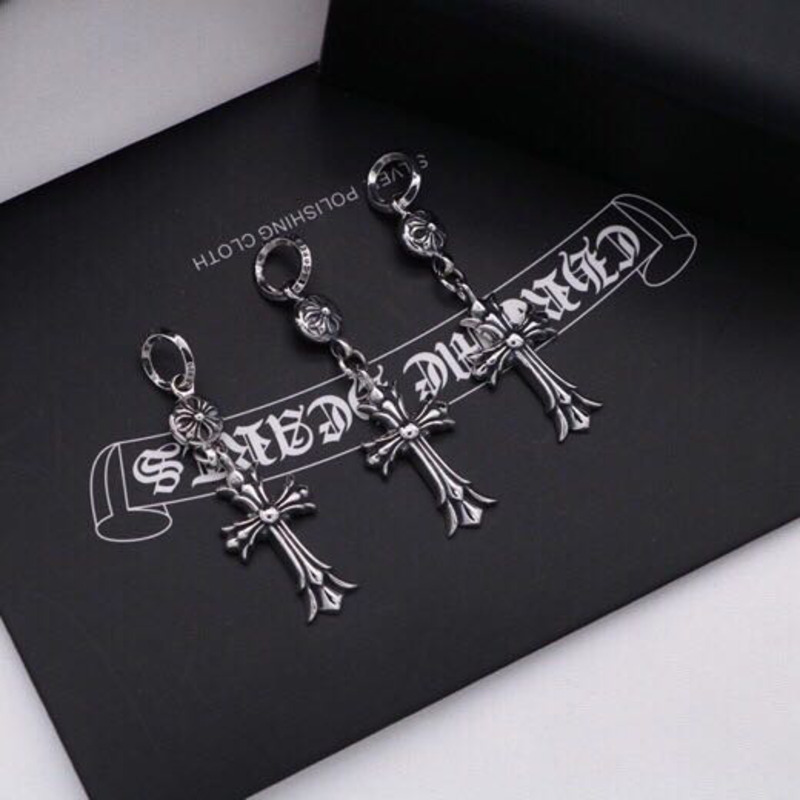 Ch*0me heart cross necklace