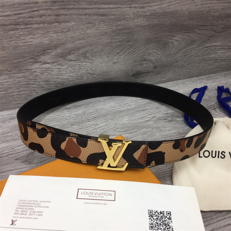 l**is V*t*n iconic 30mm reversible belt(lady)